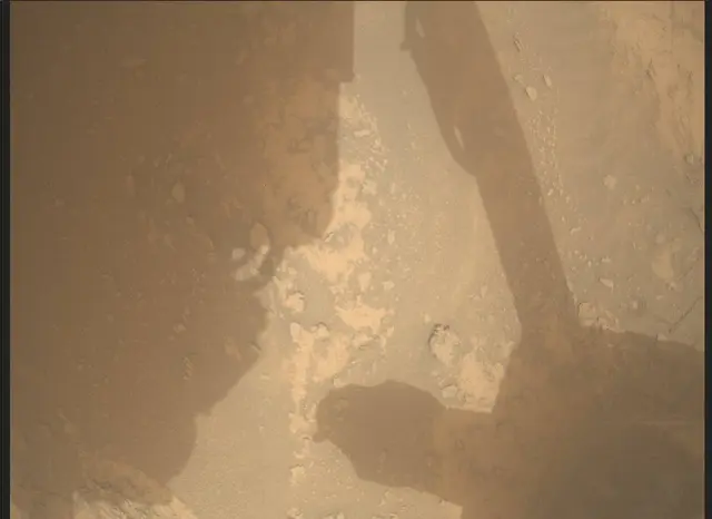Sol 3631: Mars Descent Imager (MARDI)