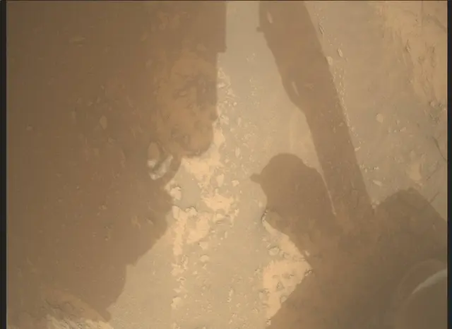 Sol 3631: Mars Descent Imager (MARDI)