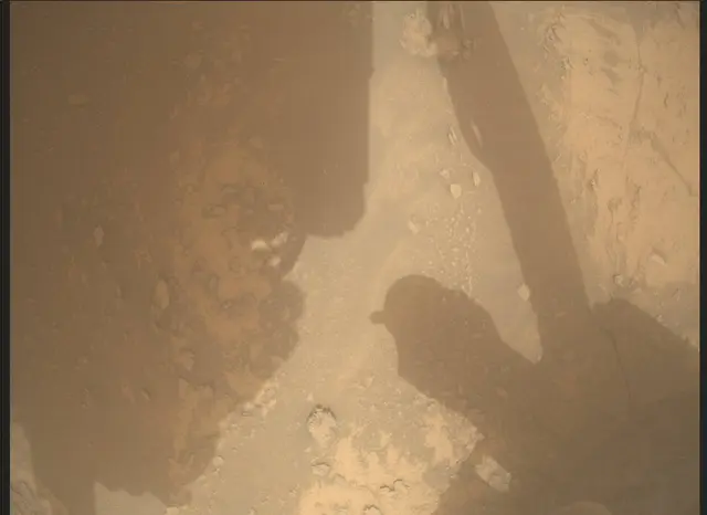Sol 3631: Mars Descent Imager (MARDI)