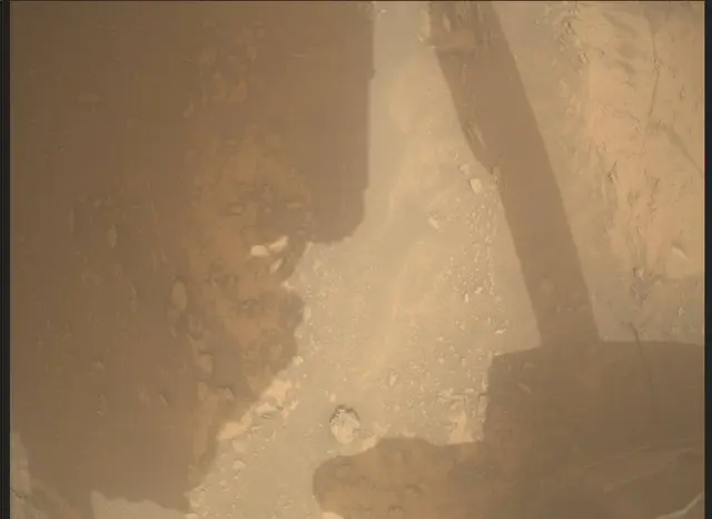 Sol 3631: Mars Descent Imager (MARDI)