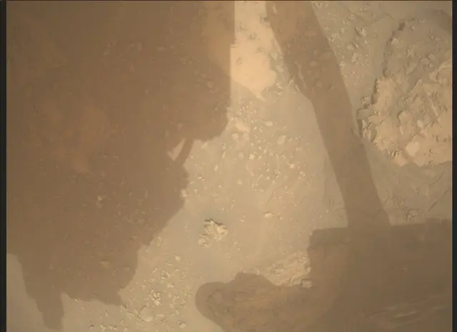 Sol 3631: Mars Descent Imager (MARDI)