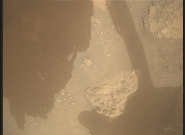 Sol 3631: Mars Descent Imager (MARDI)