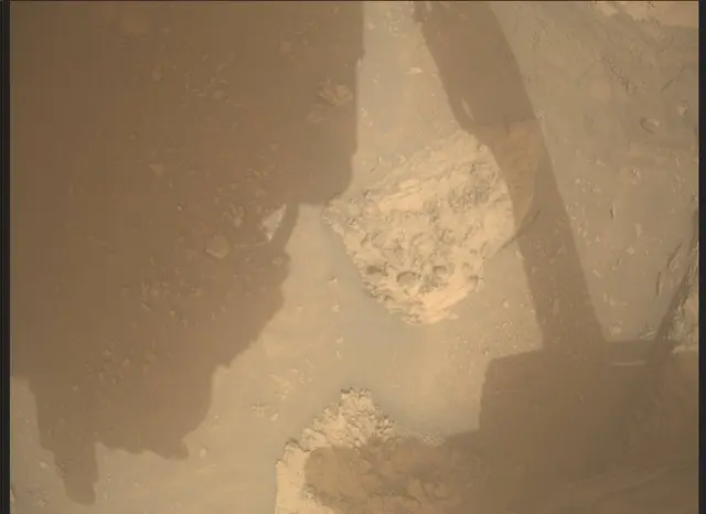 Sol 3631: Mars Descent Imager (MARDI)