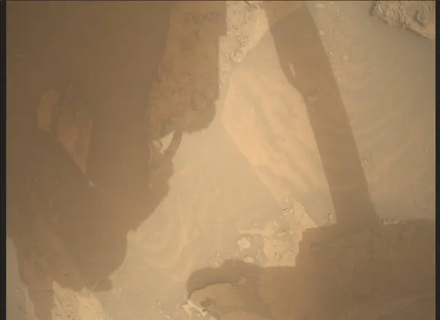 Sol 3631: Mars Descent Imager (MARDI)