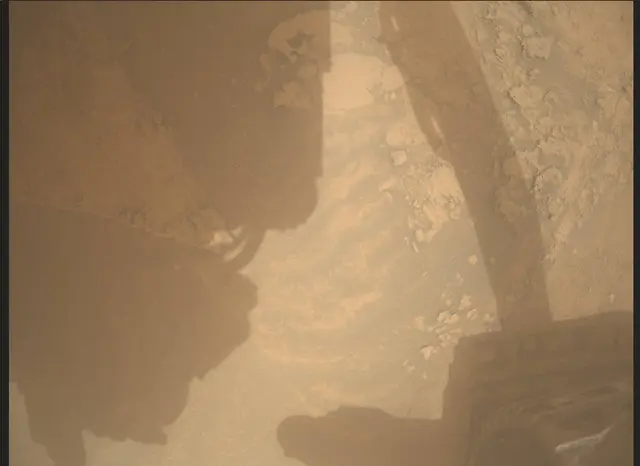 Sol 3631: Mars Descent Imager (MARDI)
