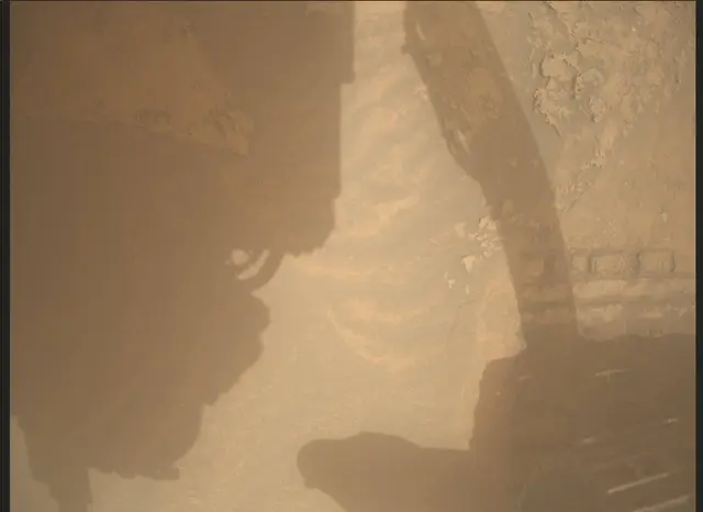 Sol 3631: Mars Descent Imager (MARDI)