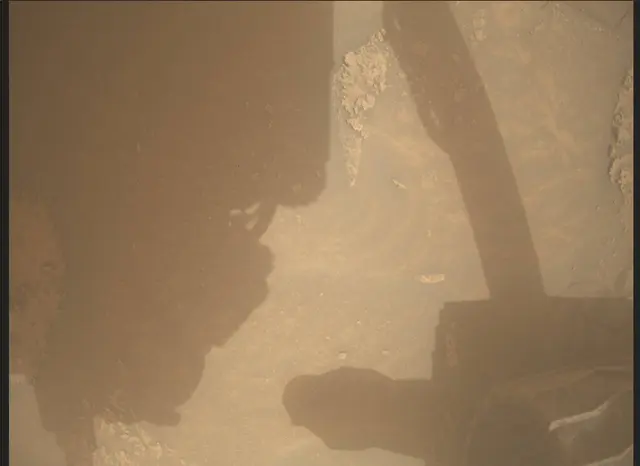 Sol 3631: Mars Descent Imager (MARDI)