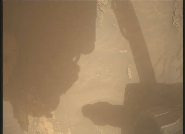 Sol 3631: Mars Descent Imager (MARDI)