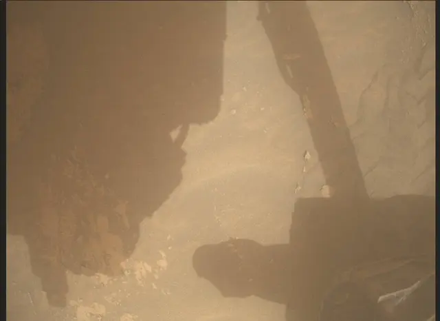 Sol 3631: Mars Descent Imager (MARDI)