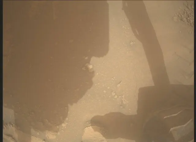 Sol 3631: Mars Descent Imager (MARDI)