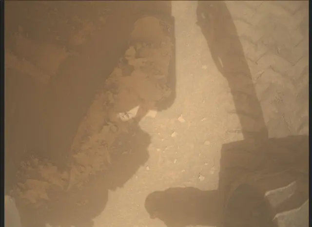 Sol 3631: Mars Descent Imager (MARDI)