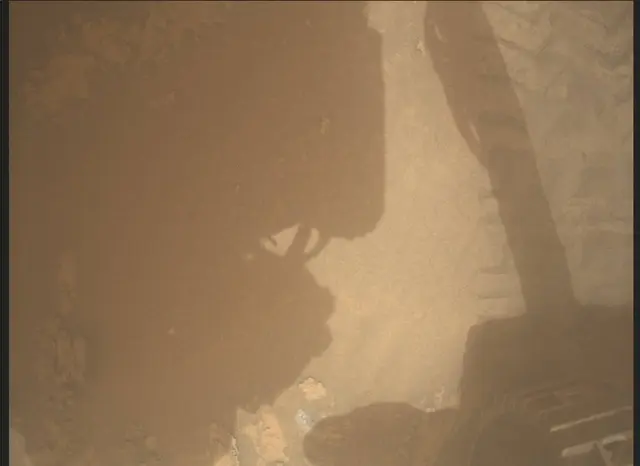 Sol 3631: Mars Descent Imager (MARDI)