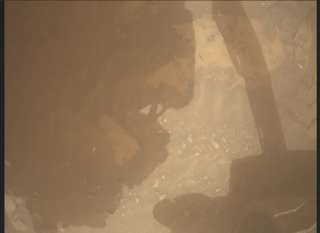 Sol 3631: Mars Descent Imager (MARDI)