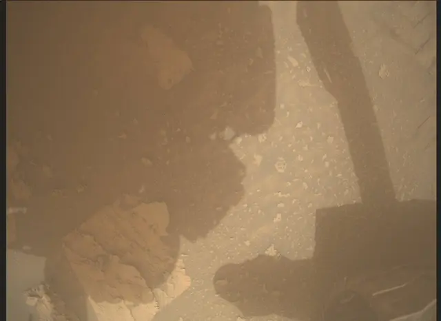 Sol 3631: Mars Descent Imager (MARDI)