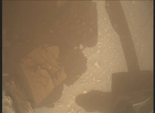 Sol 3631: Mars Descent Imager (MARDI)