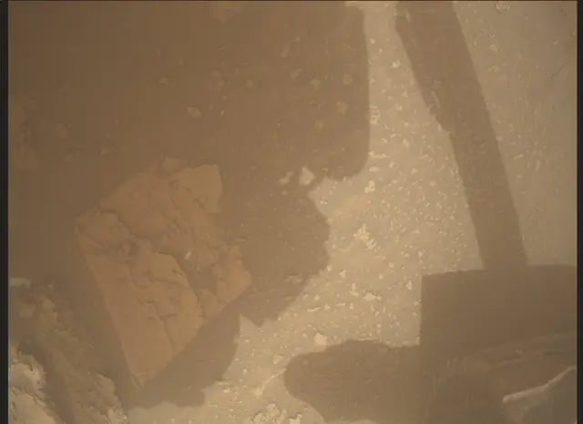 Sol 3631: Mars Descent Imager (MARDI)