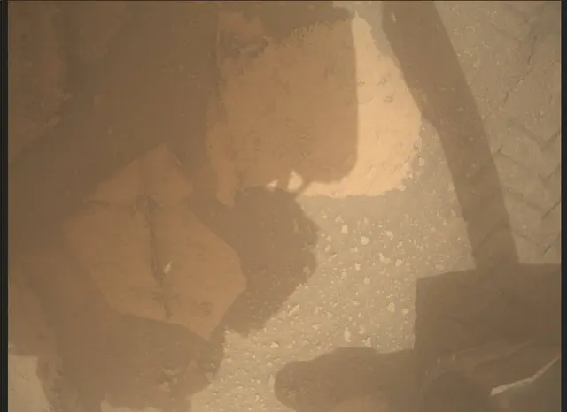 Sol 3631: Mars Descent Imager (MARDI)
