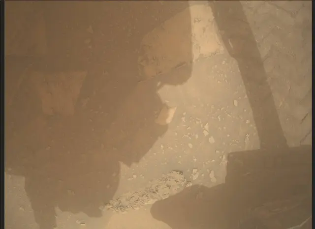 Sol 3631: Mars Descent Imager (MARDI)