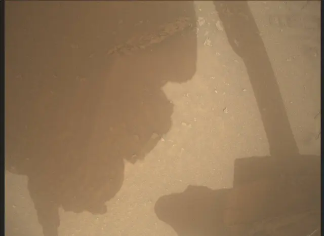 Sol 3631: Mars Descent Imager (MARDI)