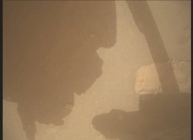Sol 3631: Mars Descent Imager (MARDI)