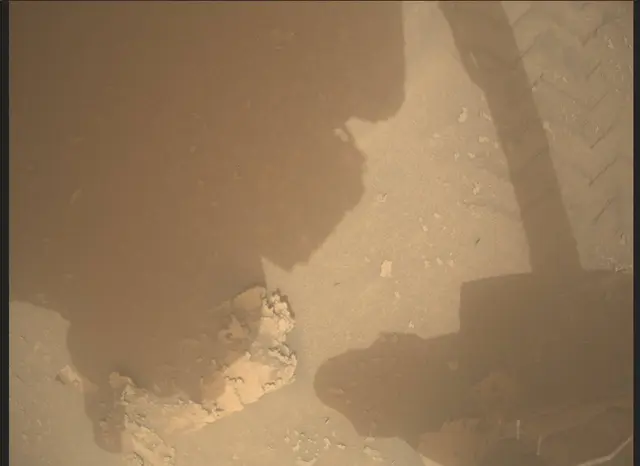 Sol 3631: Mars Descent Imager (MARDI)
