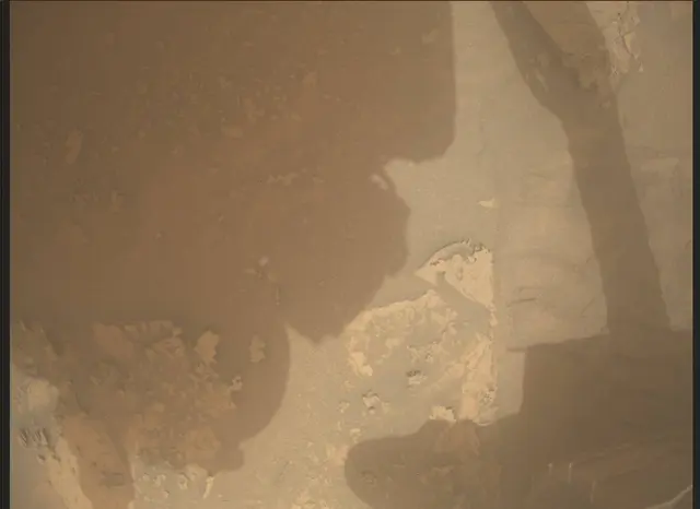 Sol 3631: Mars Descent Imager (MARDI)