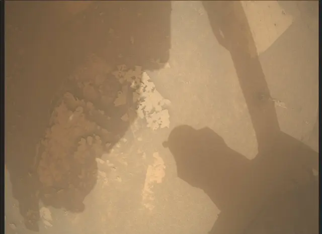 Sol 3631: Mars Descent Imager (MARDI)