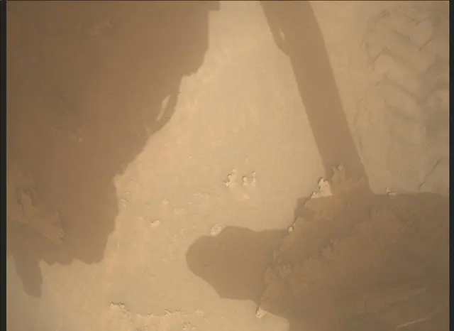 Sol 3631: Mars Descent Imager (MARDI)