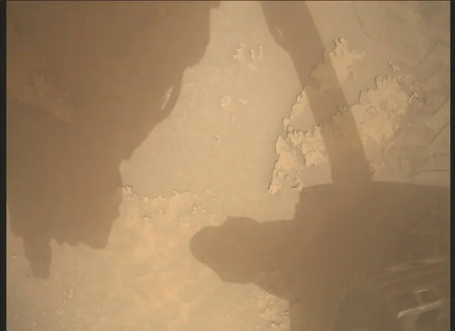 Sol 3631: Mars Descent Imager (MARDI)