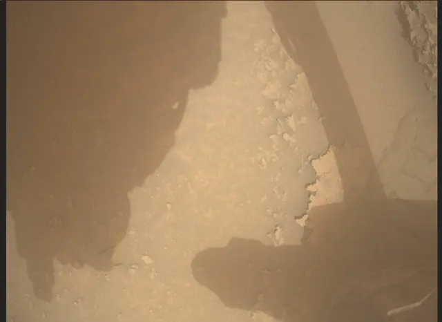 Sol 3631: Mars Descent Imager (MARDI)
