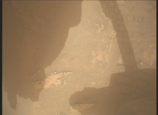 Sol 3631: Mars Descent Imager (MARDI)