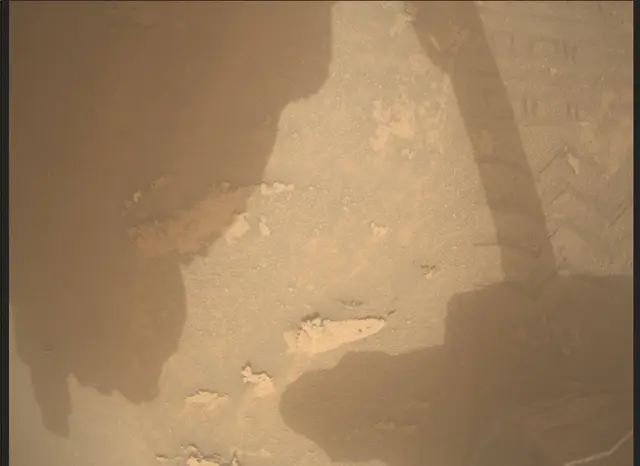 Sol 3631: Mars Descent Imager (MARDI)
