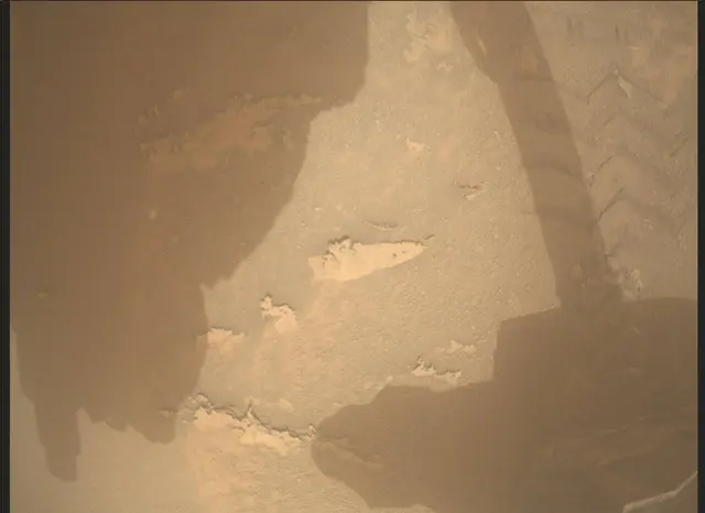 Sol 3631: Mars Descent Imager (MARDI)