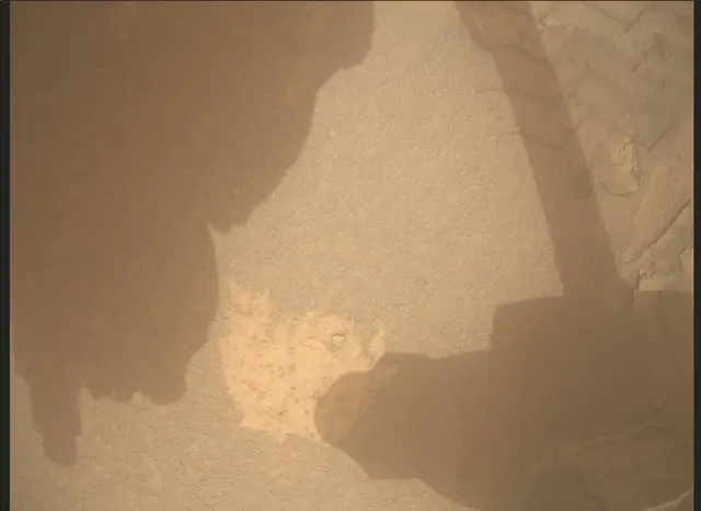 Sol 3631: Mars Descent Imager (MARDI)