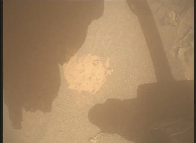 Sol 3631: Mars Descent Imager (MARDI)