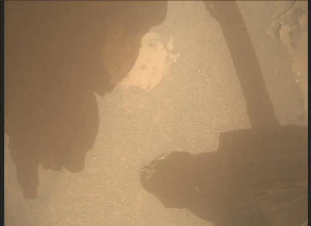 Sol 3631: Mars Descent Imager (MARDI)