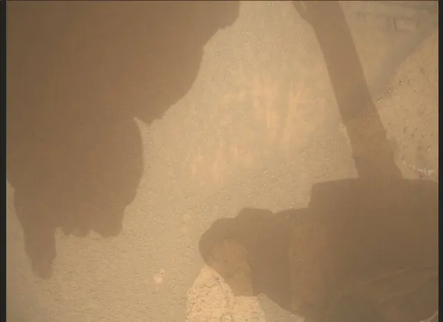 Sol 3631: Mars Descent Imager (MARDI)