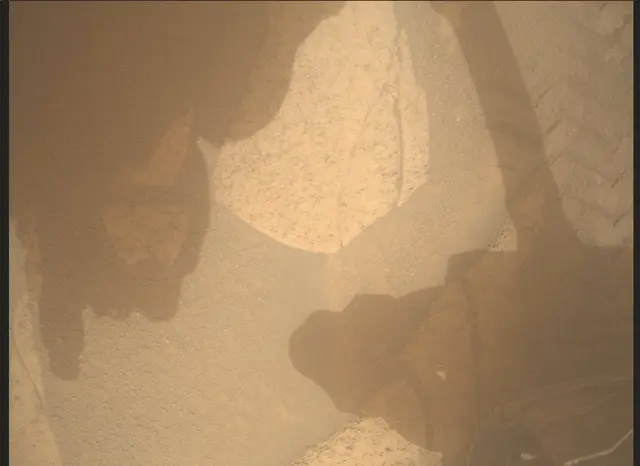 Sol 3631: Mars Descent Imager (MARDI)