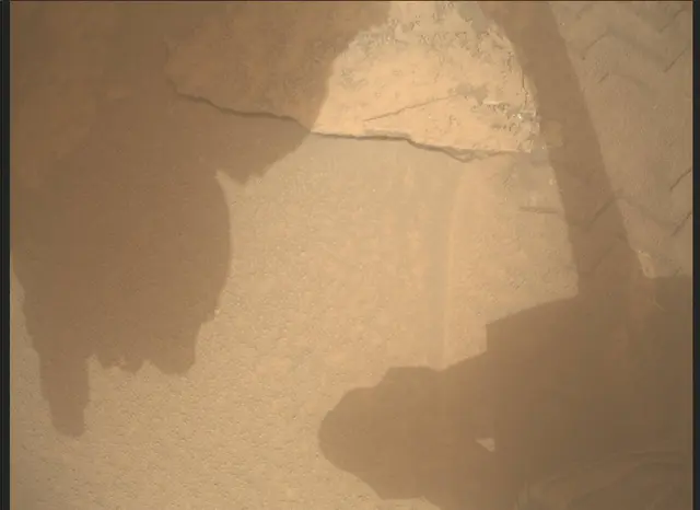 Sol 3631: Mars Descent Imager (MARDI)