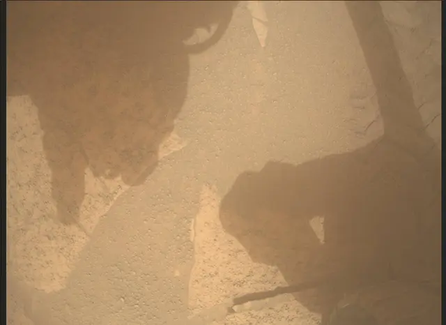 Sol 3631: Mars Descent Imager (MARDI)