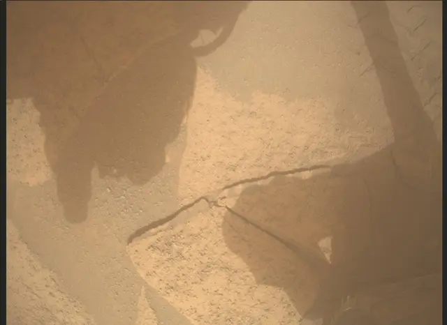 Sol 3631: Mars Descent Imager (MARDI)