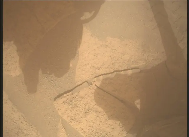 Sol 3631: Mars Descent Imager (MARDI)
