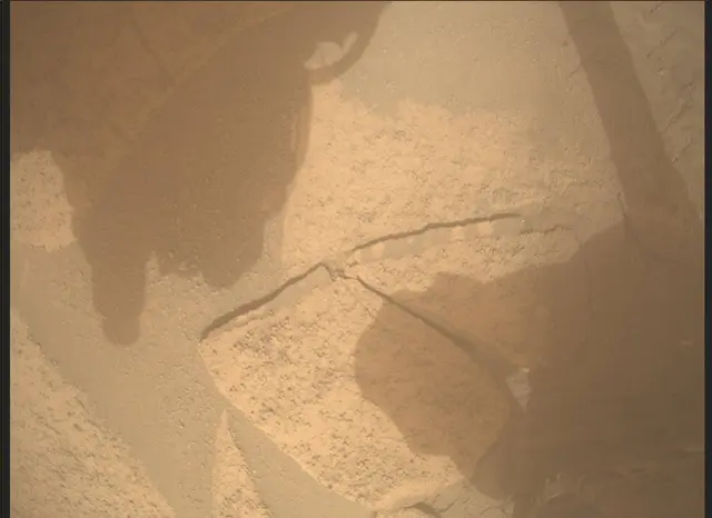 Sol 3631: Mars Descent Imager (MARDI)