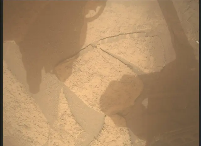 Sol 3631: Mars Descent Imager (MARDI)