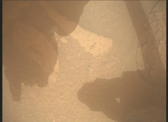 Sol 3631: Mars Descent Imager (MARDI)