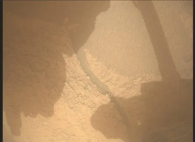 Sol 3631: Mars Descent Imager (MARDI)