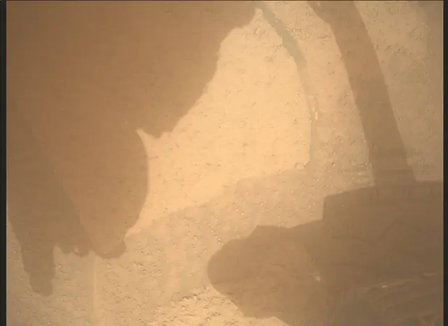 Sol 3631: Mars Descent Imager (MARDI)