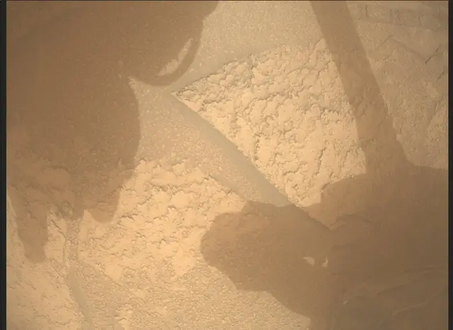 Sol 3631: Mars Descent Imager (MARDI)