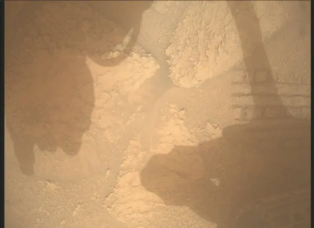 Sol 3631: Mars Descent Imager (MARDI)