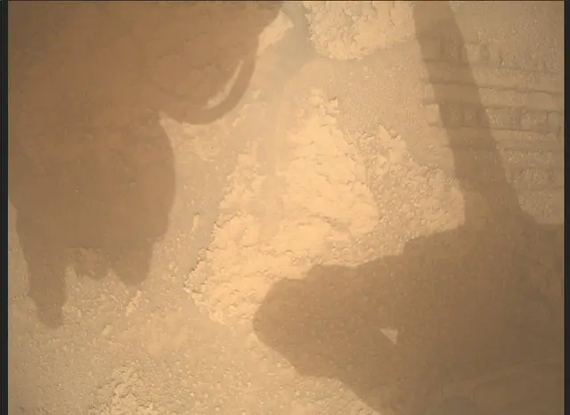 Sol 3631: Mars Descent Imager (MARDI)